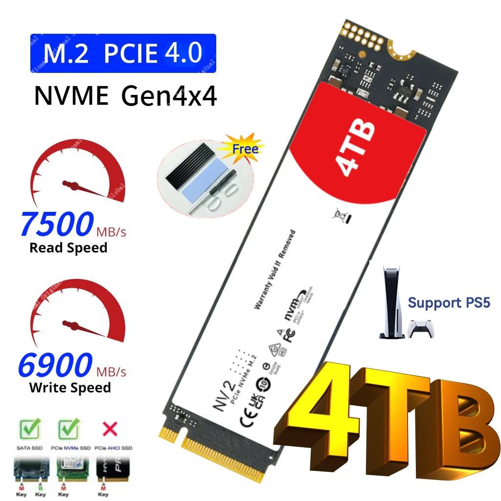   SSD PS5  SN850X NVMe SSD, 2TB, 1TB  ̹ ָ Ʈ ̺, PCIe4.0 M.2 2280, Ʈ ũž PS5